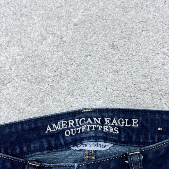 American Eagle Outfitters Dark Blue Jeans - Picture 11 of 12